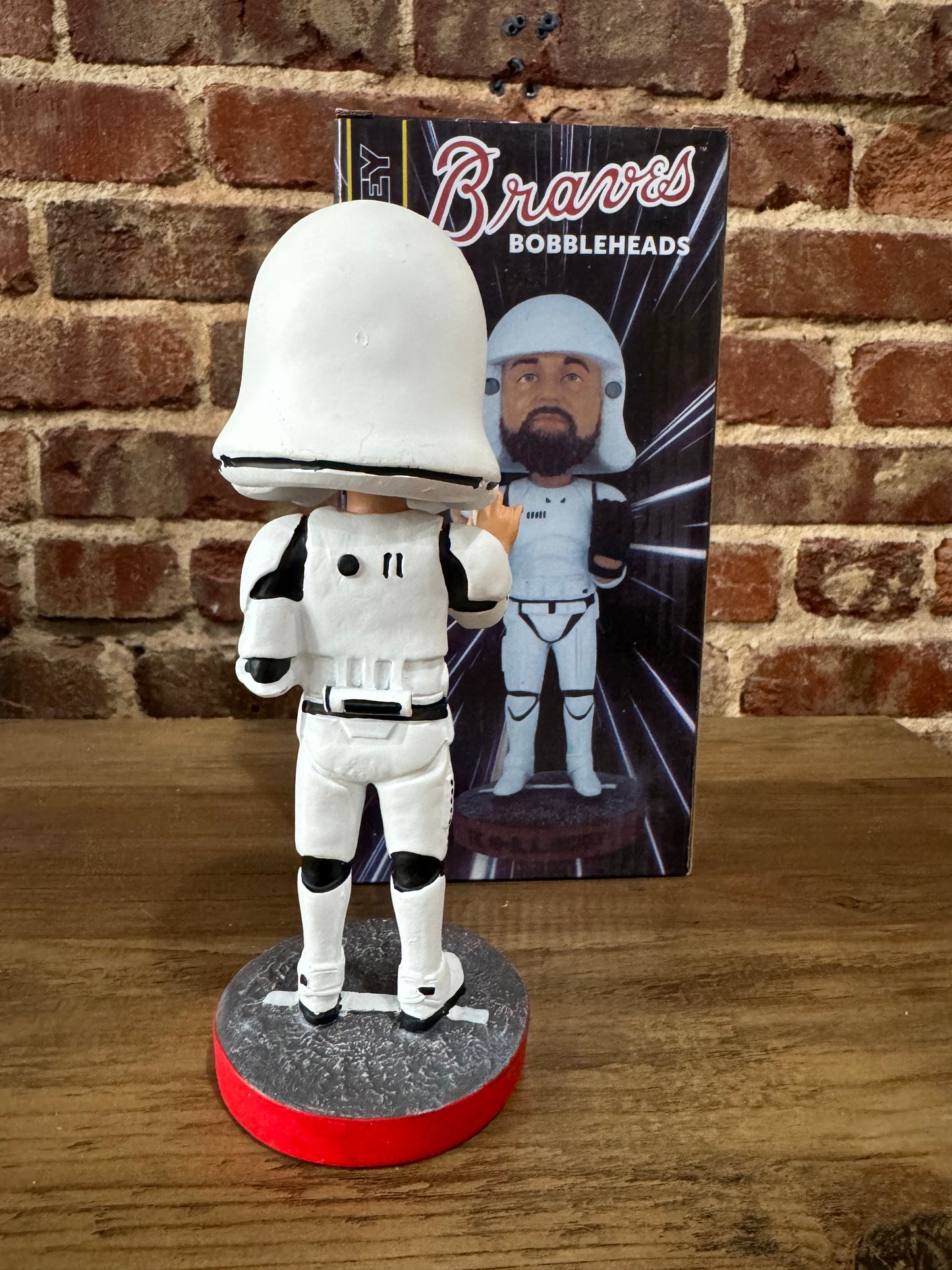 R.A. Dickey Atlanta Braves Storm Trooper Star Wars Bobblehead