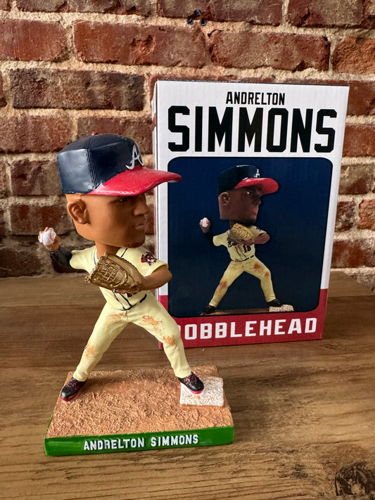 Andrelton Simmons Atlanta Braves Bobblehead