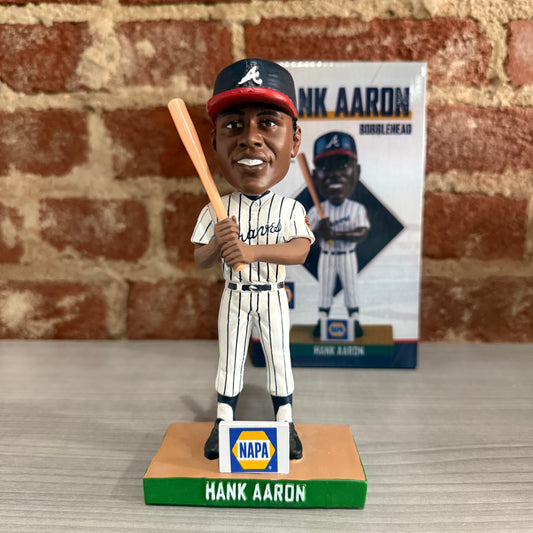 Hank Aaron 50th Anniversary Atlanta Braves Bobblehead