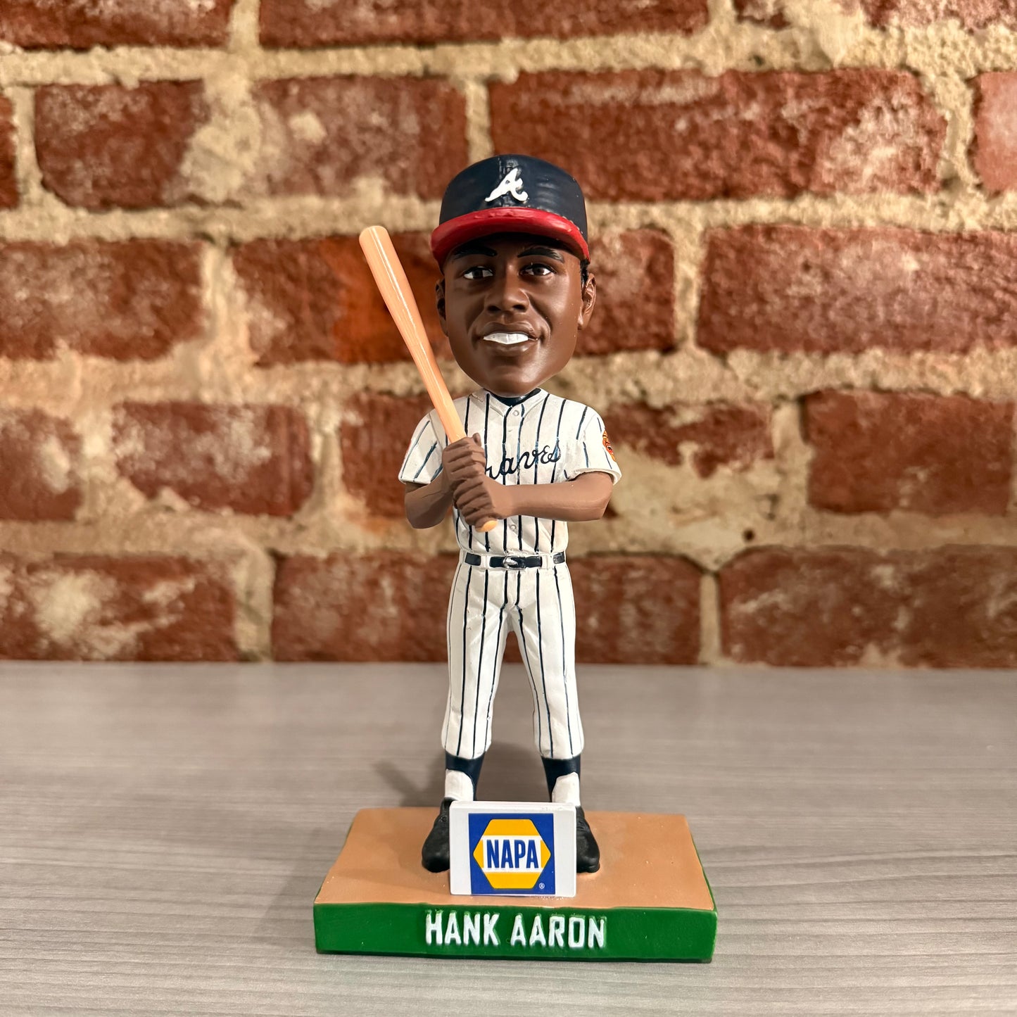 Hank Aaron 50th Anniversary Atlanta Braves Bobblehead