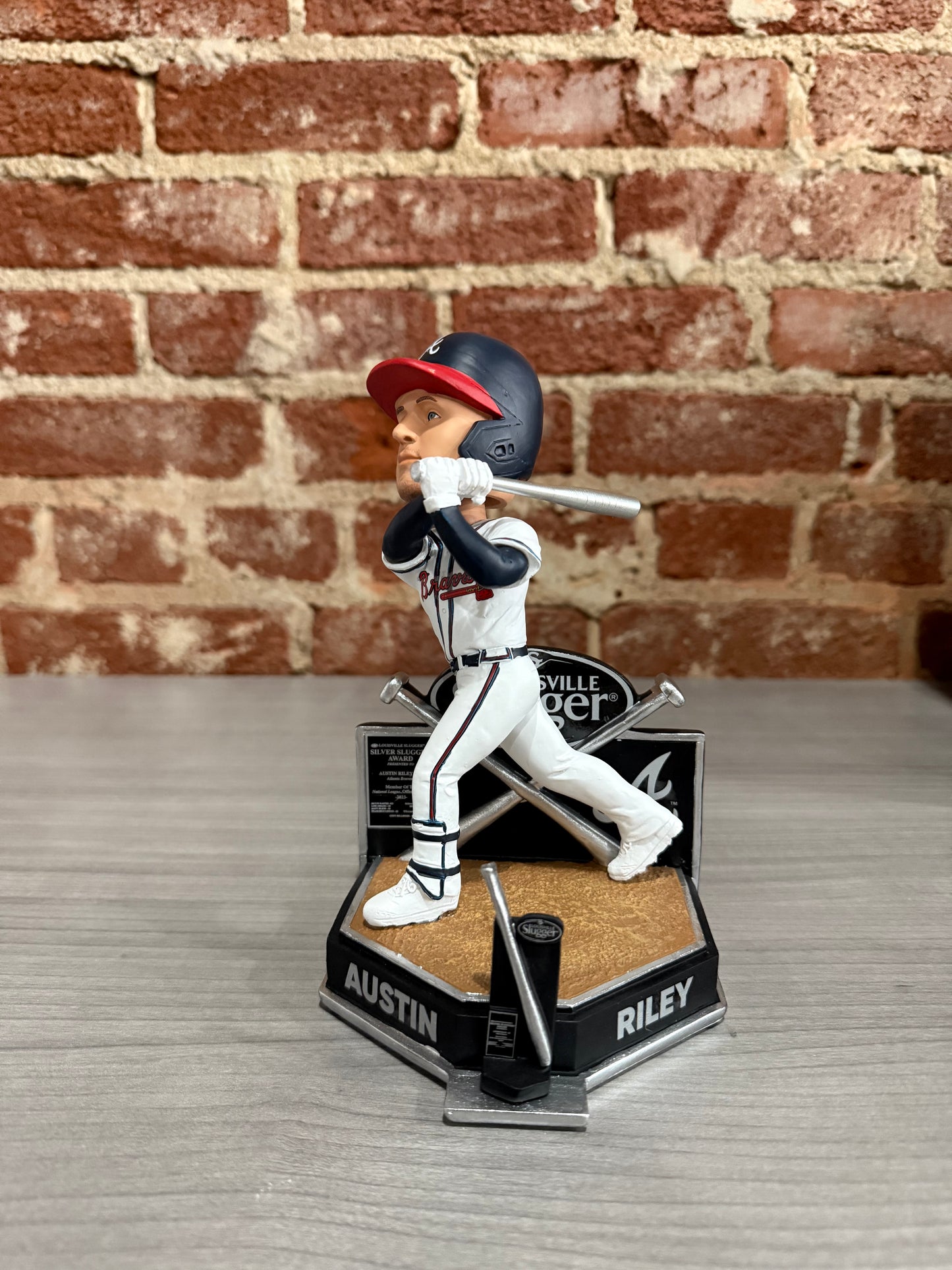 Austin Riley Atlanta Braves 2023 Silver Slugger Bobblehead #/123