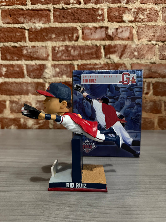 Rio Ruiz Super Hero Bobblehead Gwinnett Braves