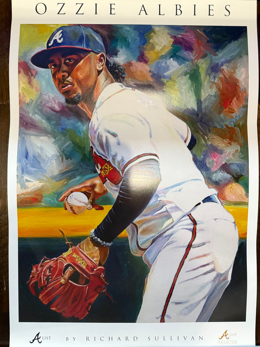 Ozzie Albies 2024 A-List Poster (12”x18”)