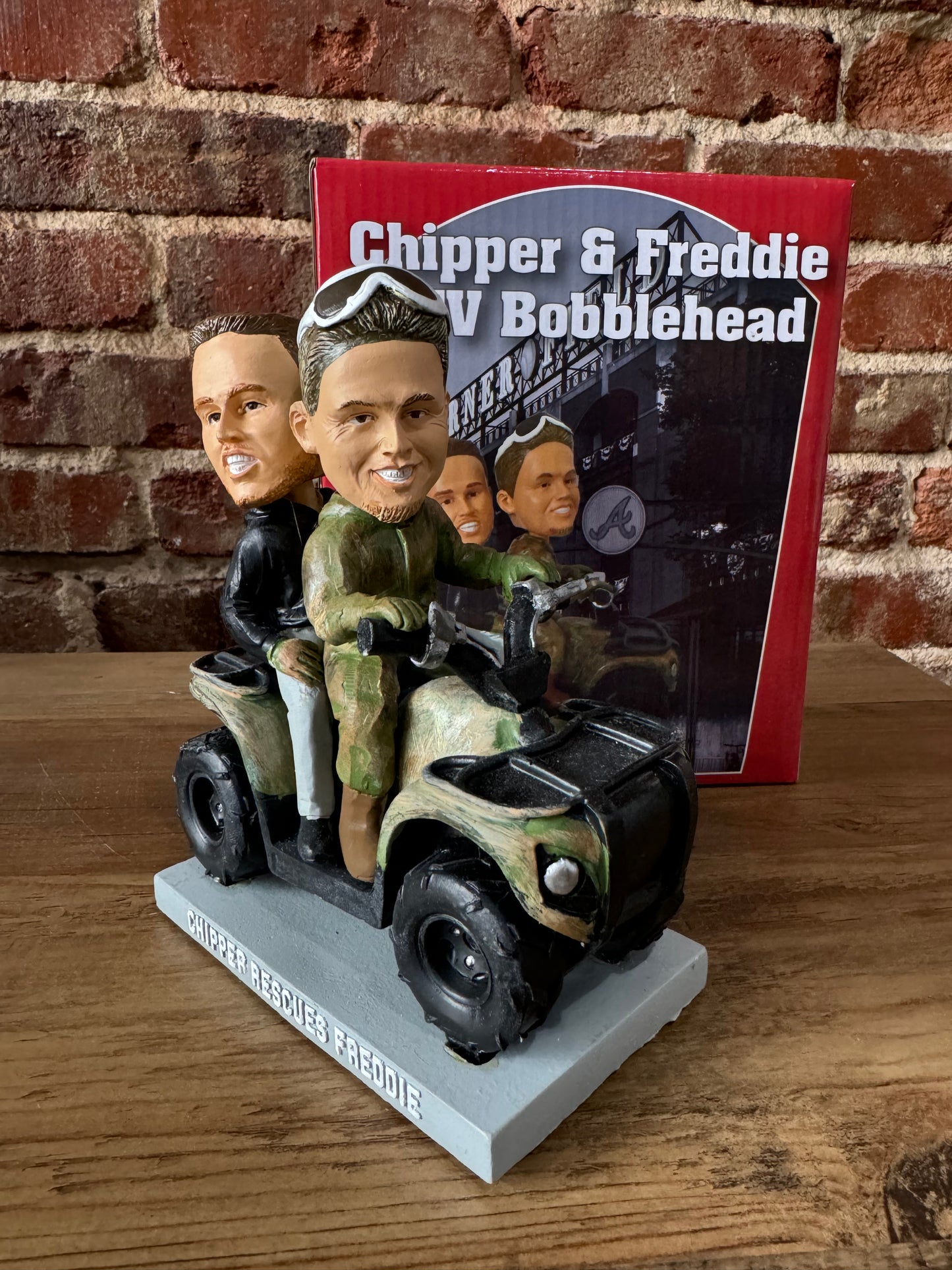 Chipper Rescues Freddie ATV Bobblehead