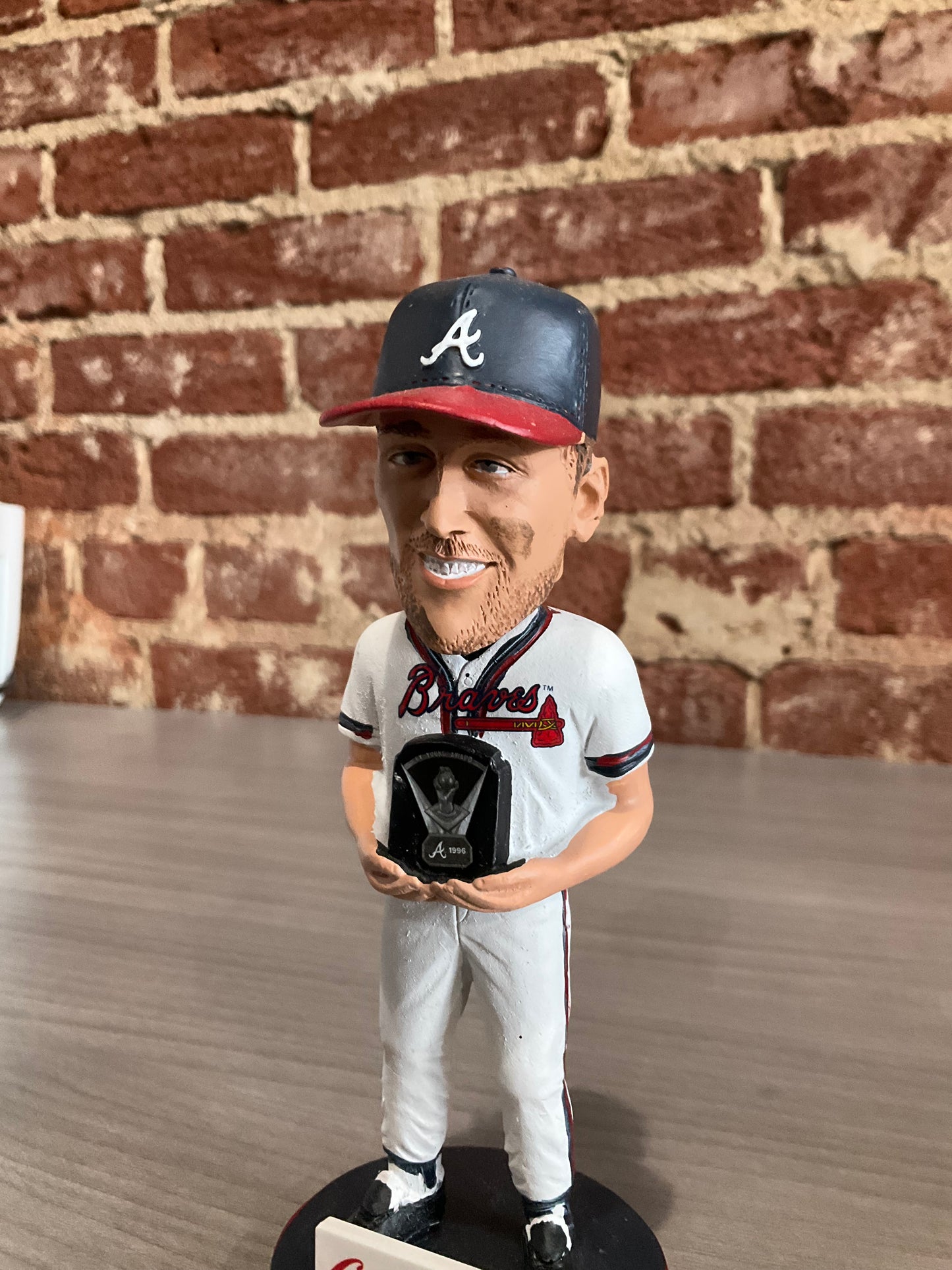 John Smoltz “Cy Young” Bobblehead (Ear and Paint Defect)NO BOX