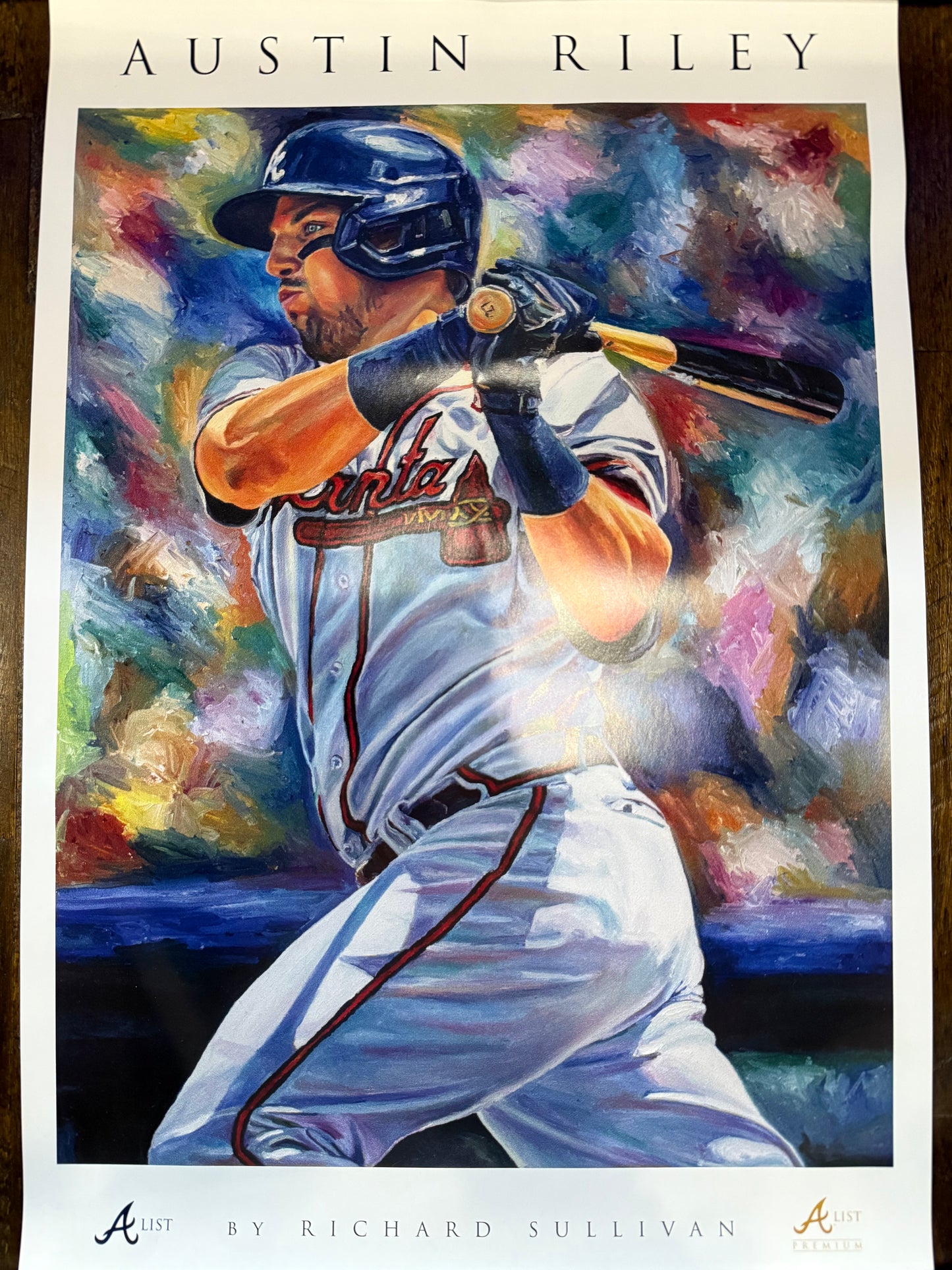 Austin Riley 2024 A-List Poster (12”x18”)