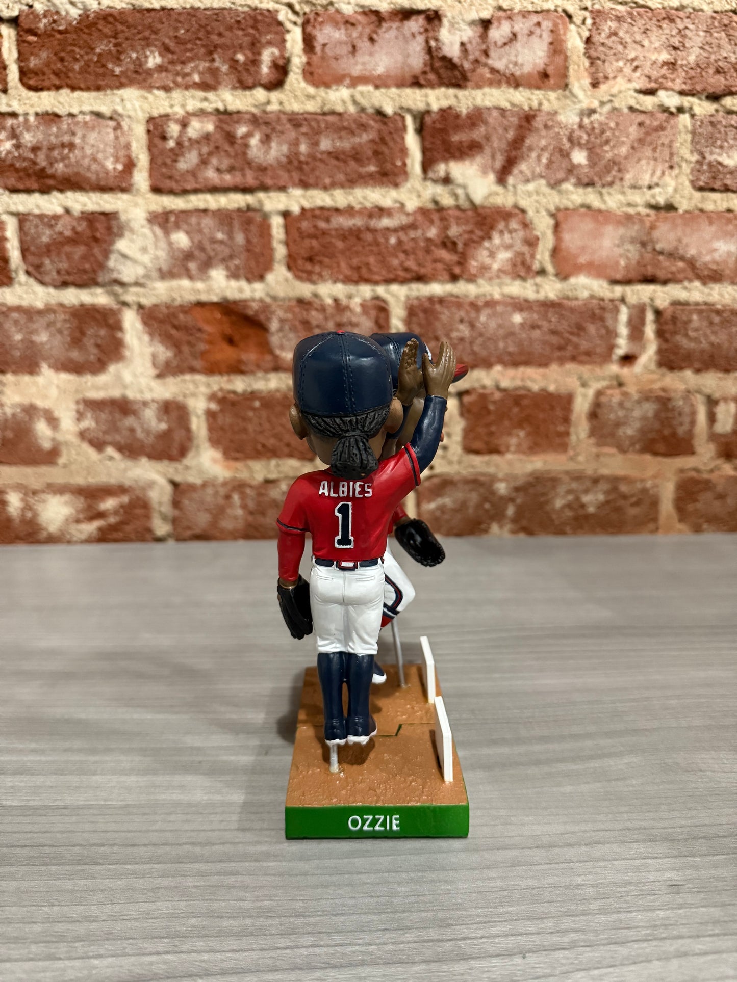 Ronald Acuna & Ozzie Albies Danville Braves Win Bobblehead Set