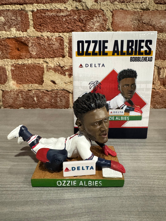 Ozzie Albies Slides Bobblehead