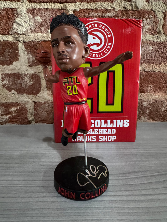 John Collins Atlanta Hawks Signed Bobblehead #/400