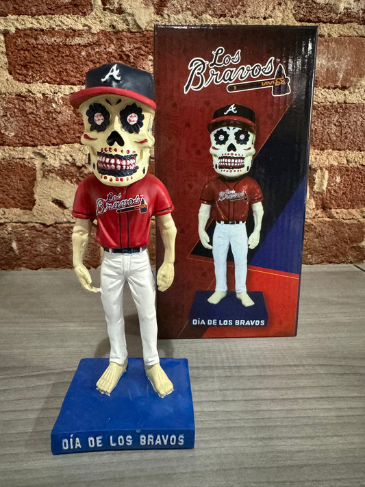 Los Bravos Sugar Skull Bobblehead