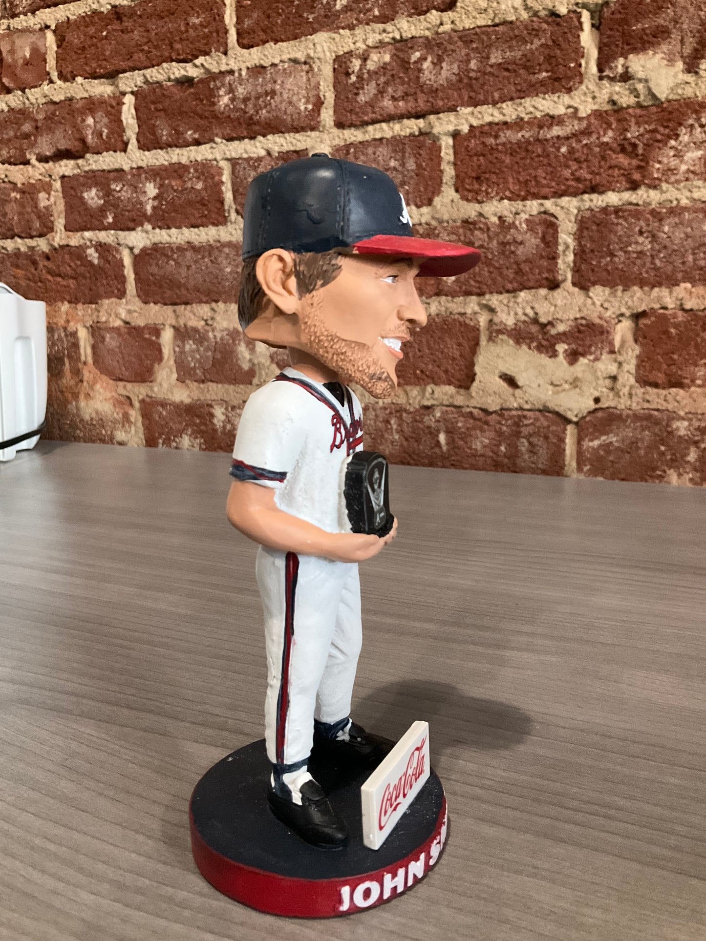 John Smoltz “Cy Young” Bobblehead (Ear and Paint Defect)NO BOX