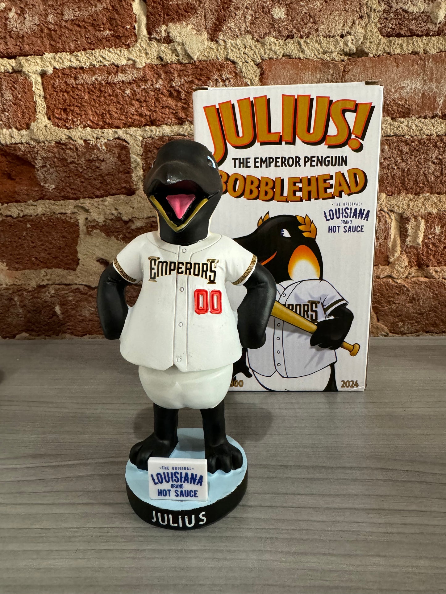 Rome Emperors Julius Mascot Bobblehead 4/13/24