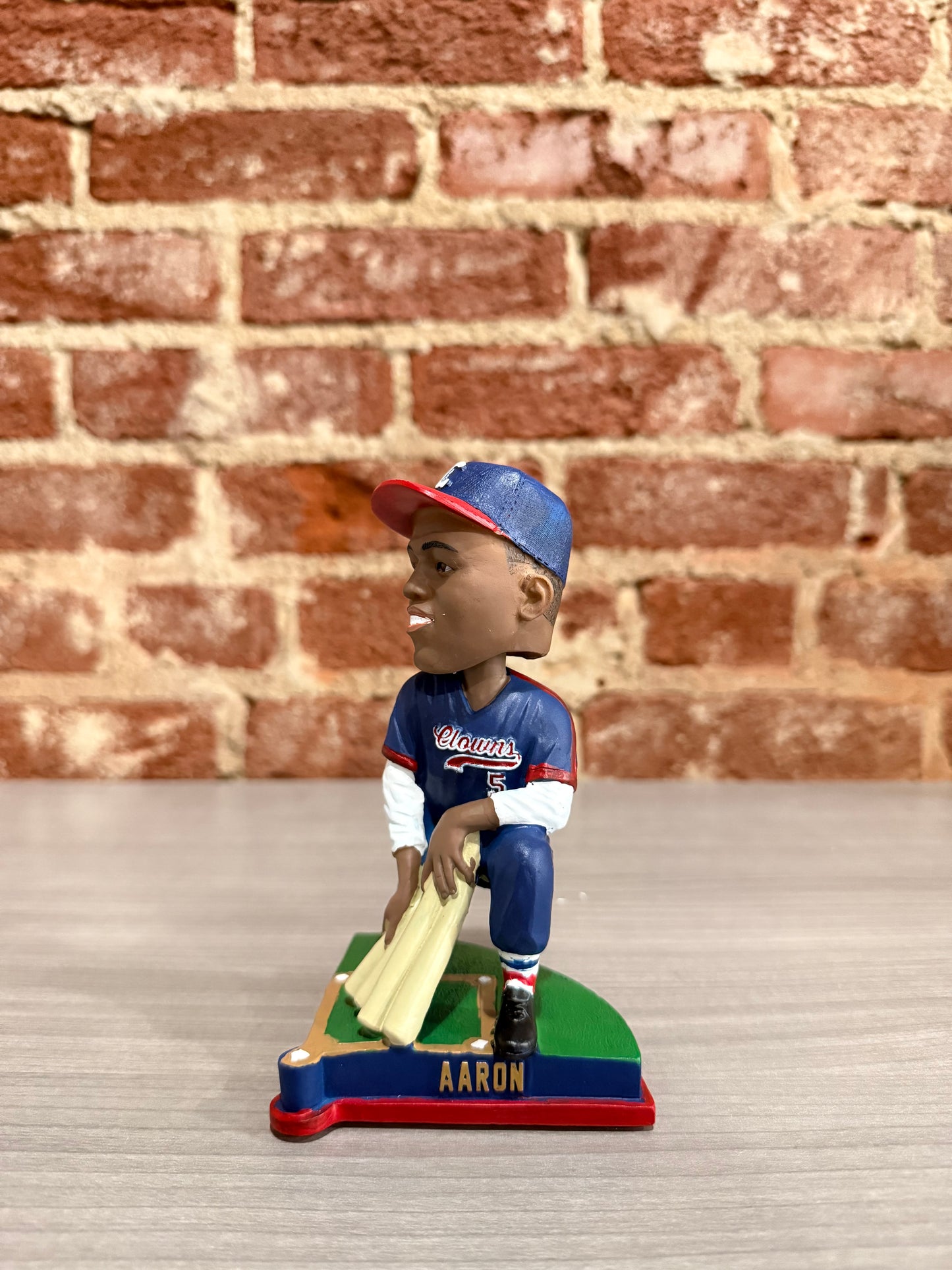 Hank Aaron Indianapolis Clowns Bobblehead