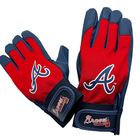 Atlanta Braves Batting Gloves Kids Giveaway 8/4/24