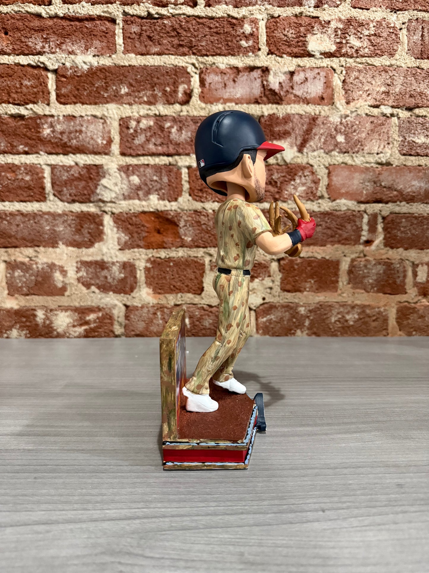 Austin Riley Atlanta Braves Camo Hunting Bobblehead #/360