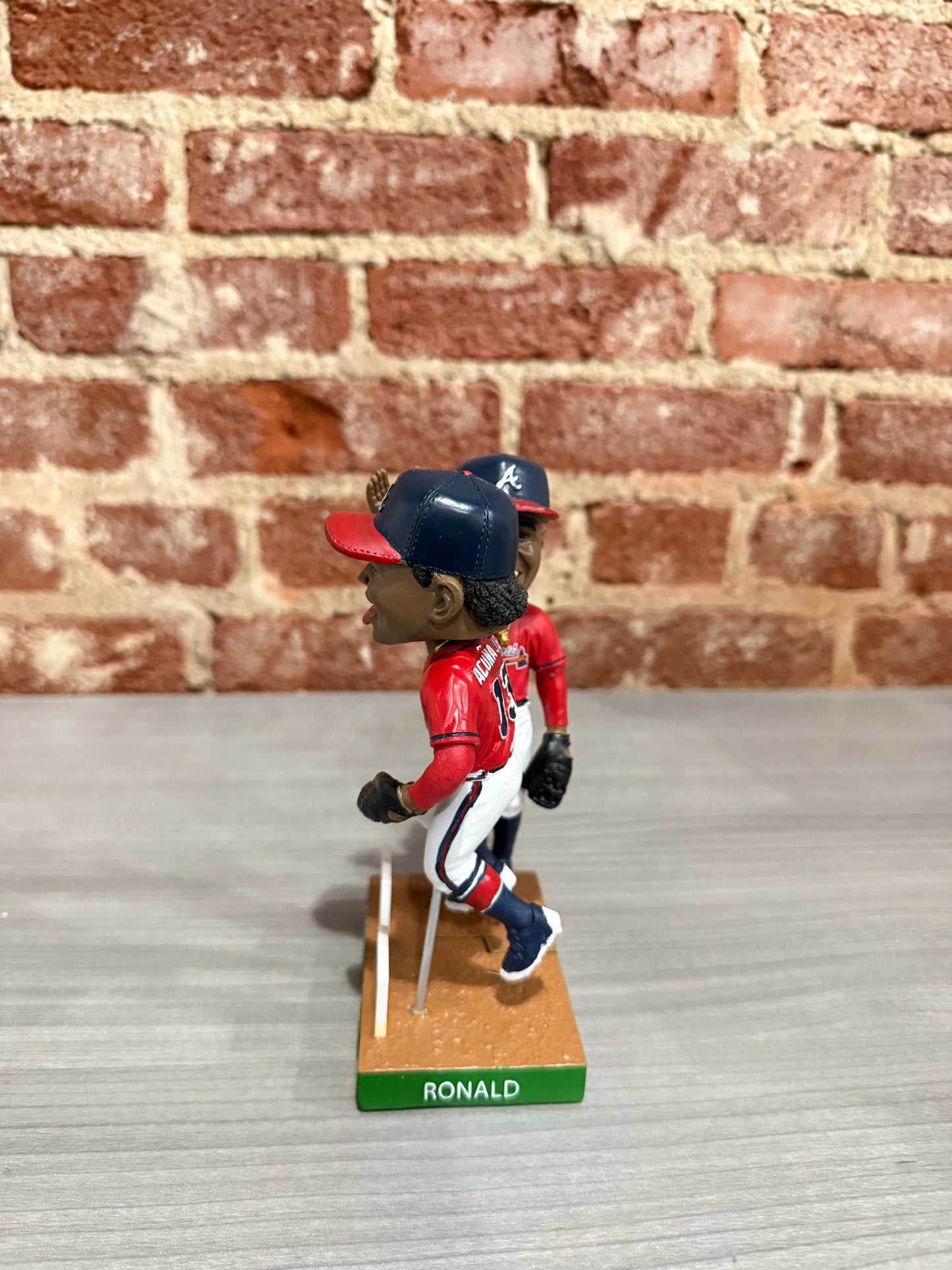 Ronald Acuna & Ozzie Albies Danville Braves Win Bobblehead Set