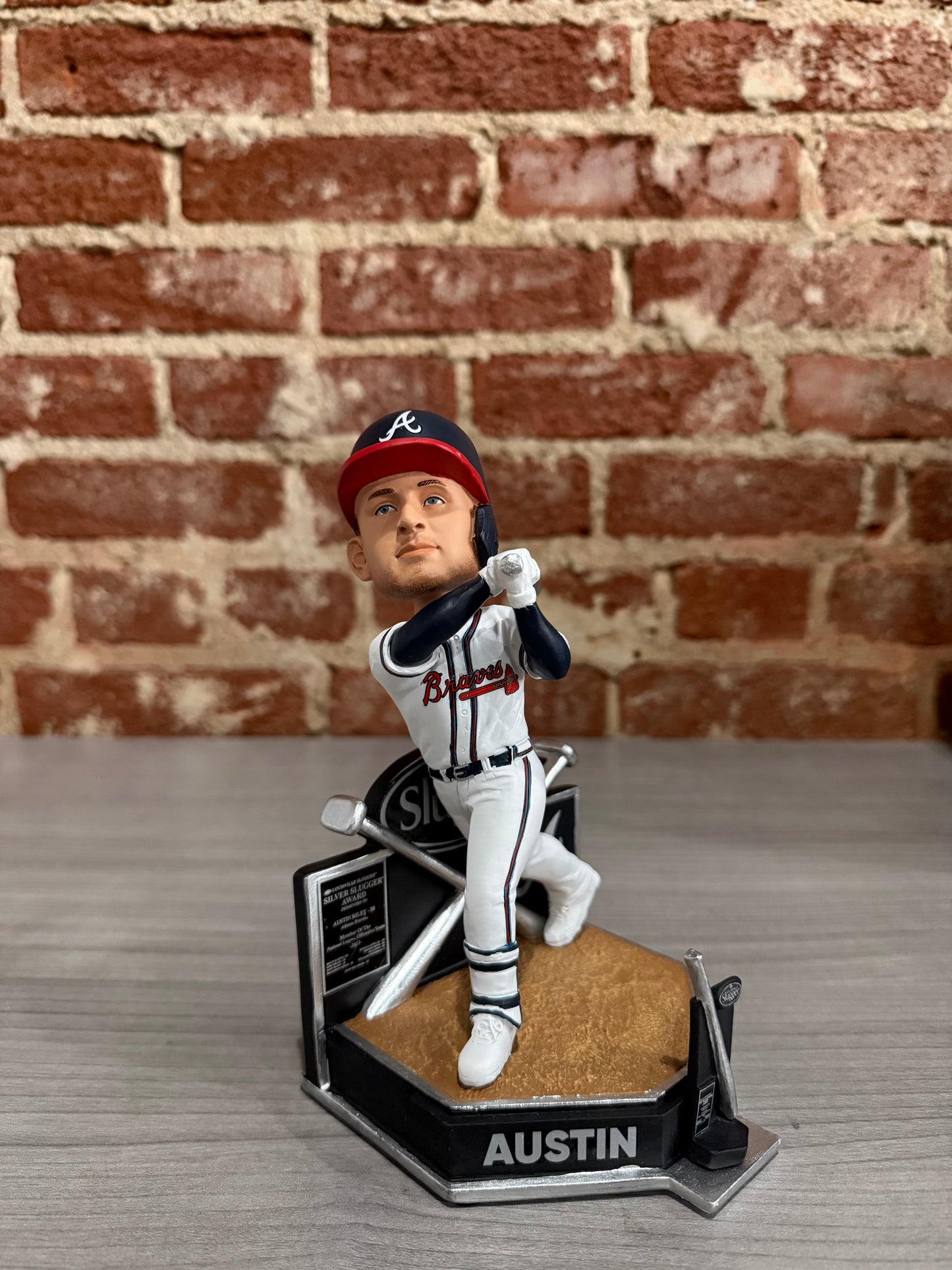 Austin Riley Atlanta Braves 2023 Silver Slugger Bobblehead #/123