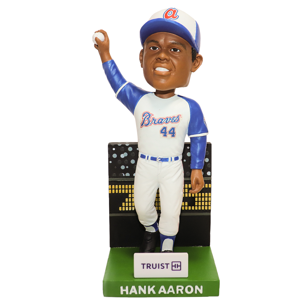 Hank Aaron '74 Home Run Record Bobblehead Giveaway 4/8/24