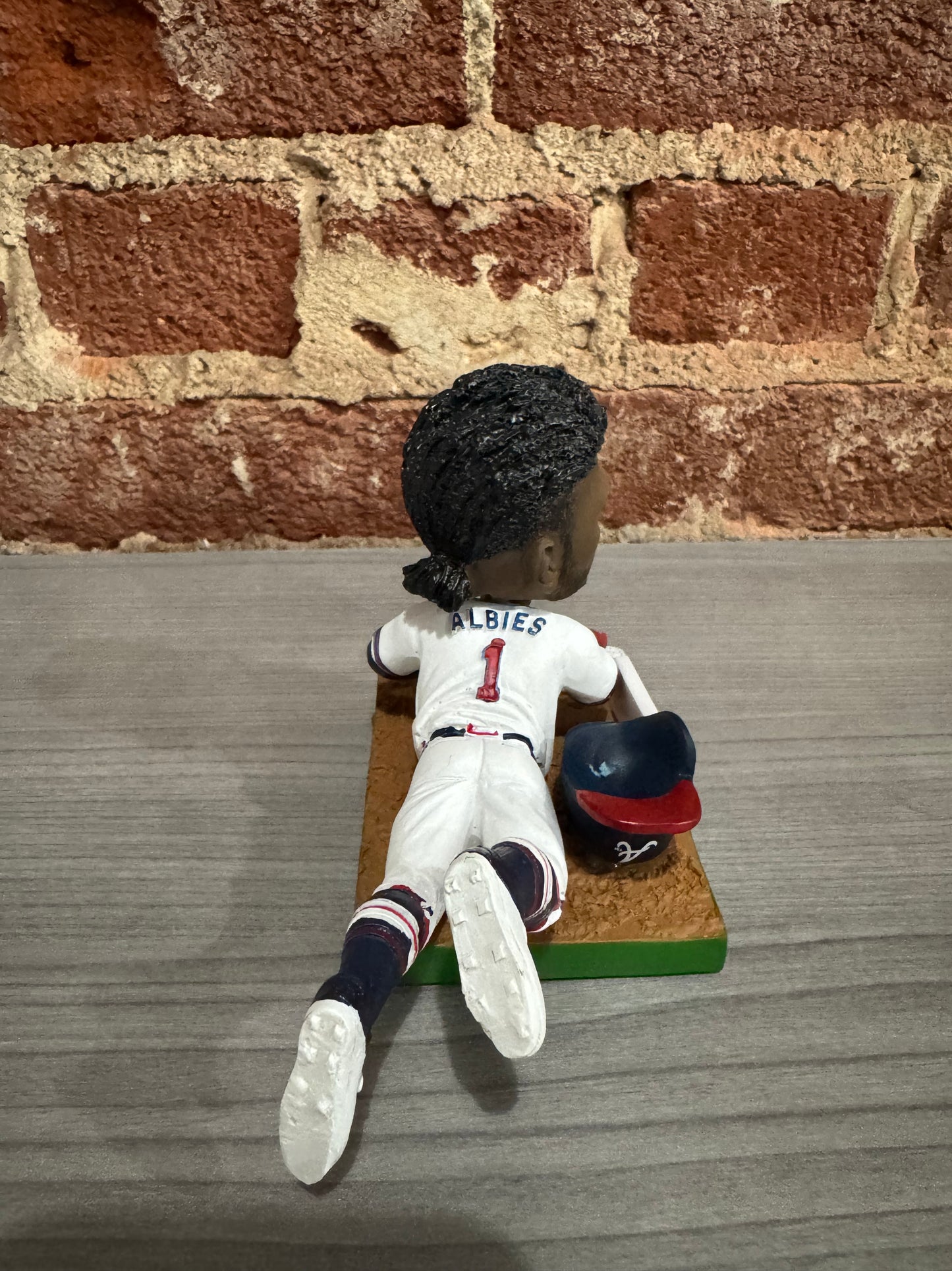 Ozzie Albies Slides Bobblehead