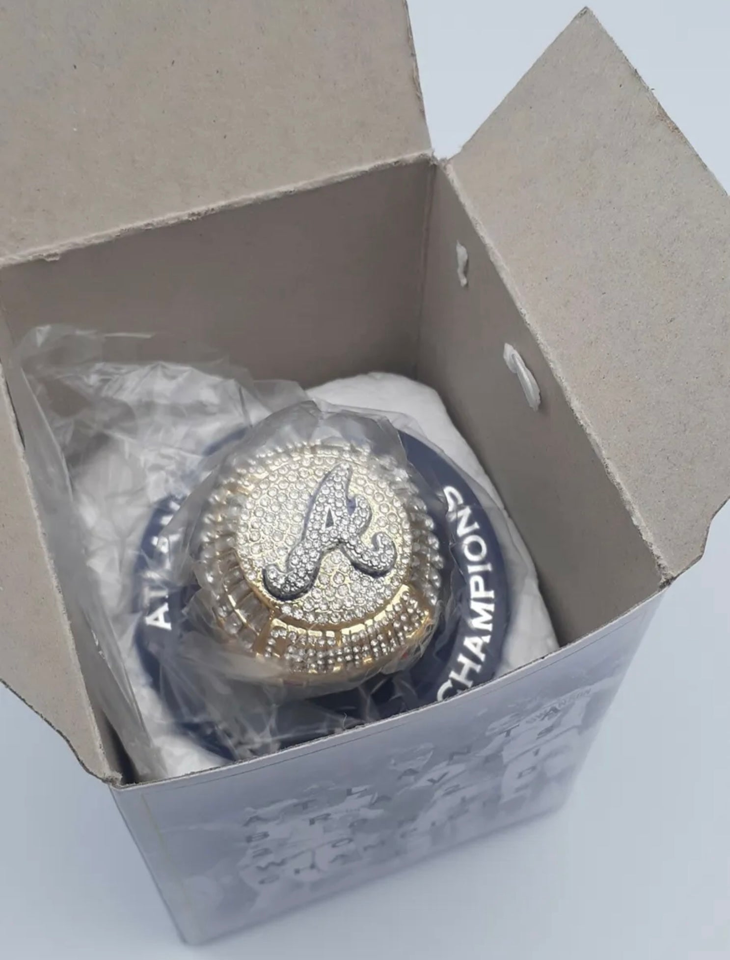 Atlanta Braves World Series Replica Ring SGA – Atlanta Bobbles