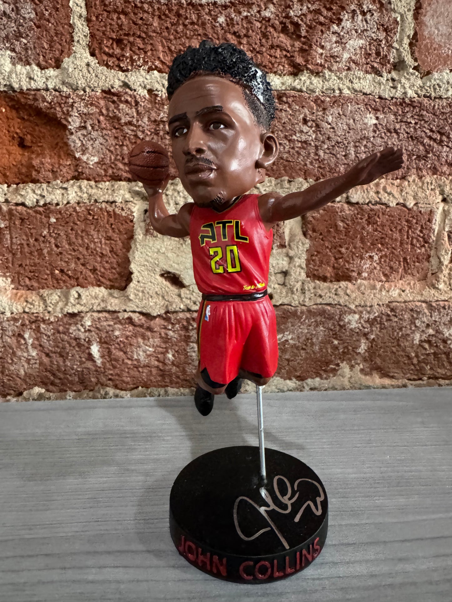 John Collins Atlanta Hawks Signed Bobblehead #/400