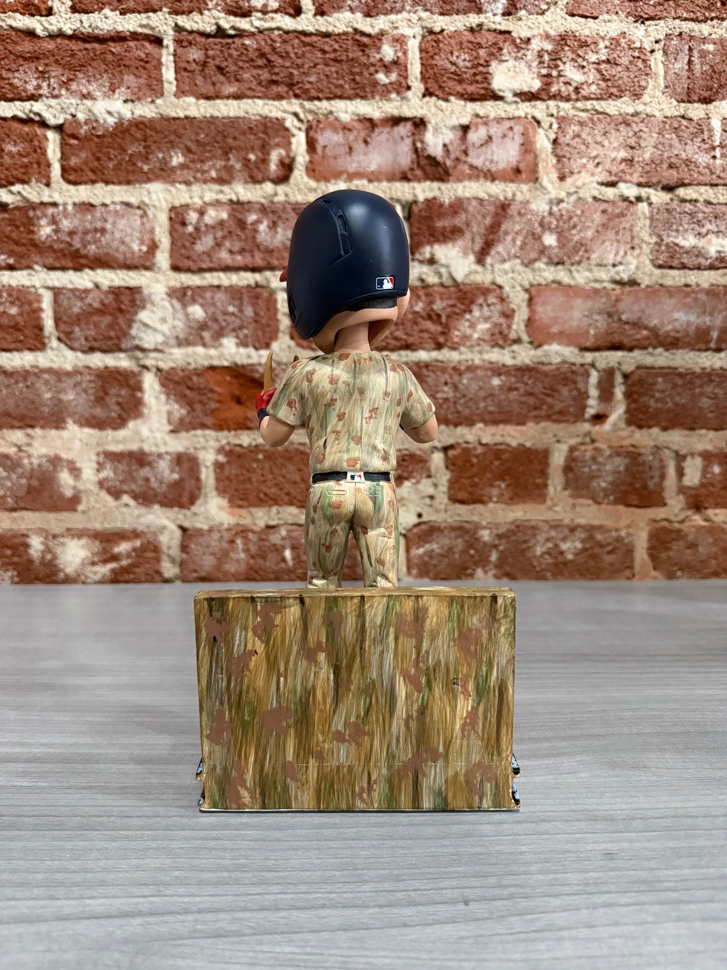 Austin Riley Atlanta Braves Camo Hunting Bobblehead #/360