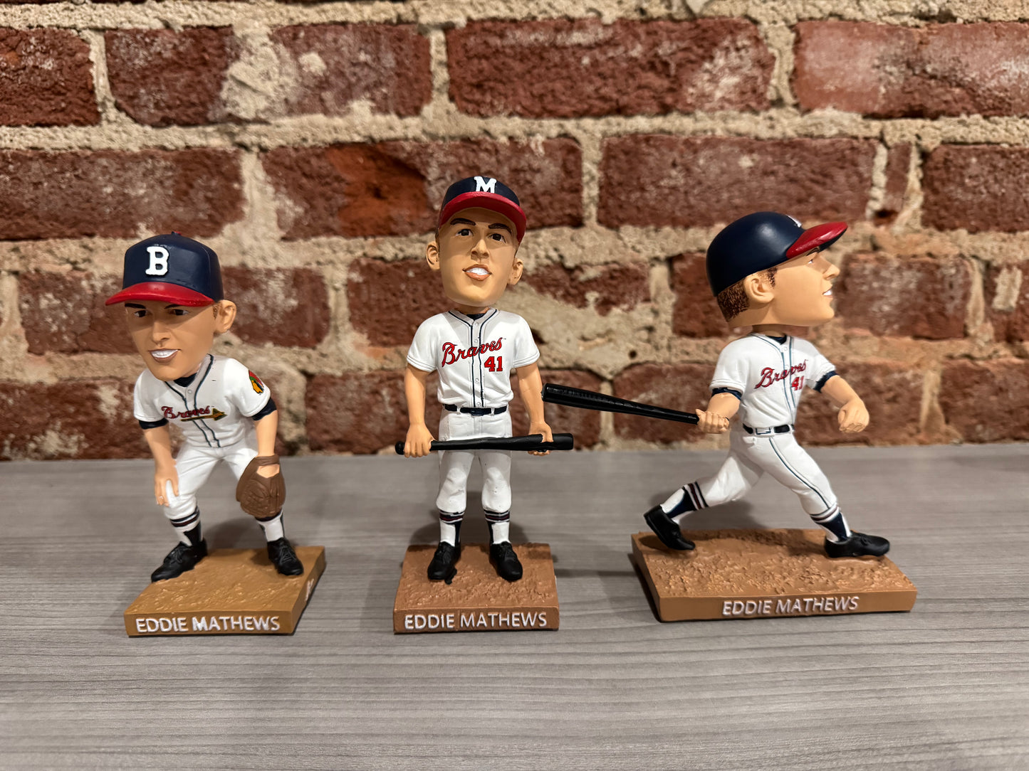 Eddie Mathews A-List Bobblehead Set