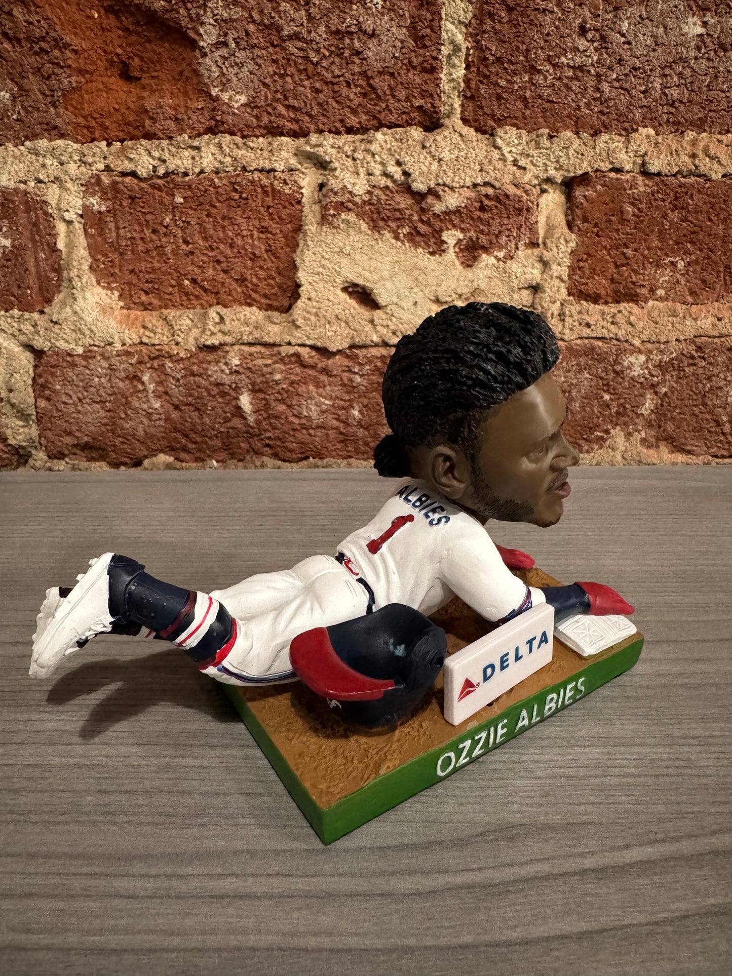 Ozzie Albies Slides Bobblehead