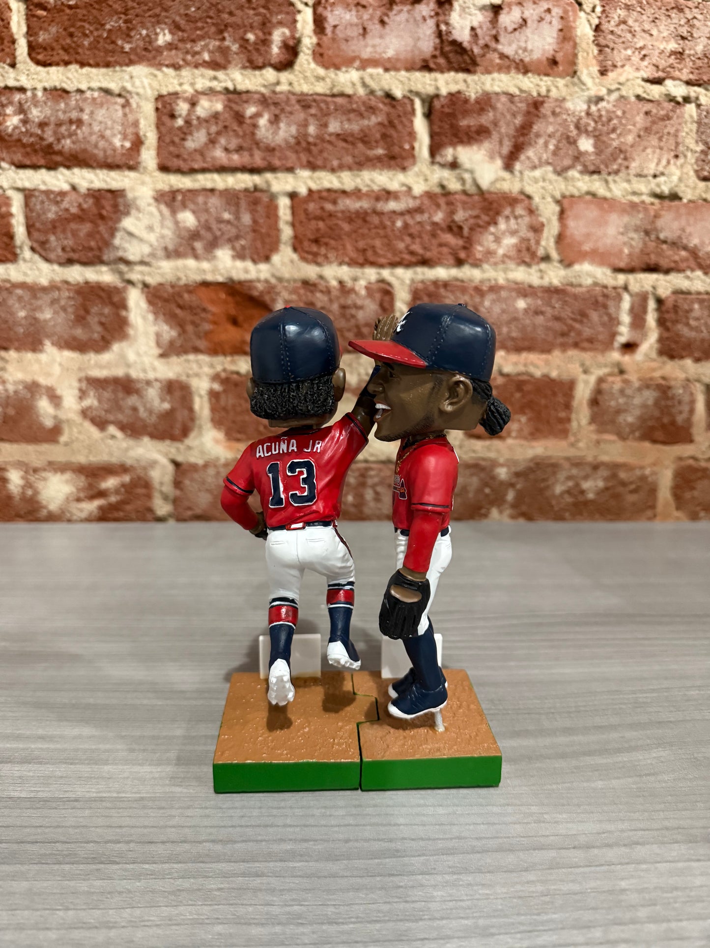 Ronald Acuna & Ozzie Albies Danville Braves Win Bobblehead Set