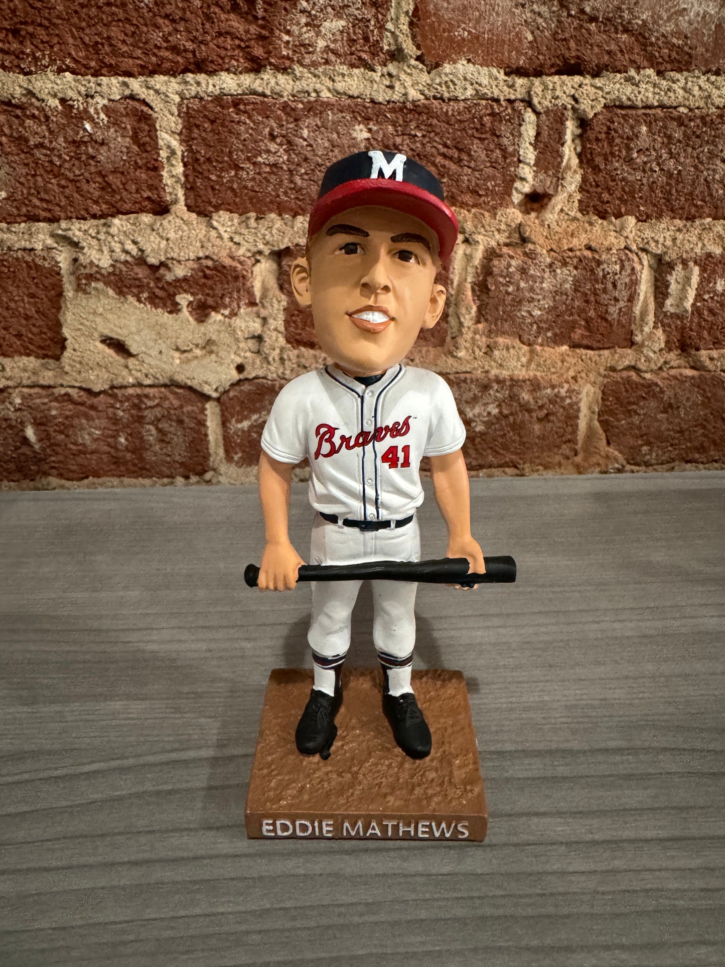 Eddie Mathews Milwaukee Braves A-List Bobblehead