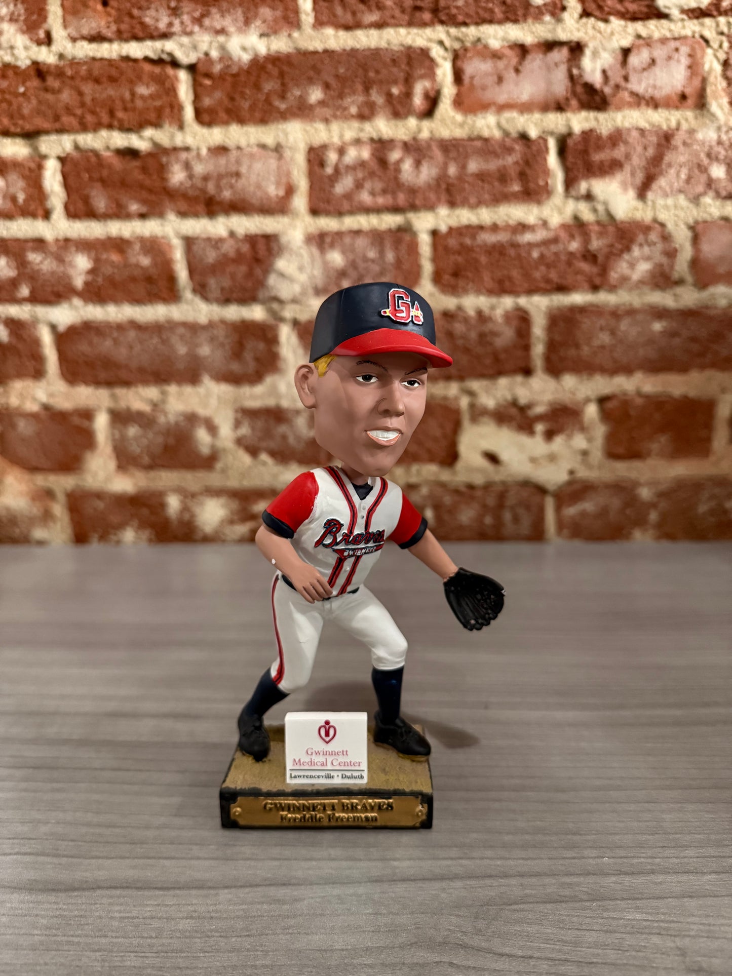 Freddie Freeman Fielding Bobblehead Gwinnett Braves