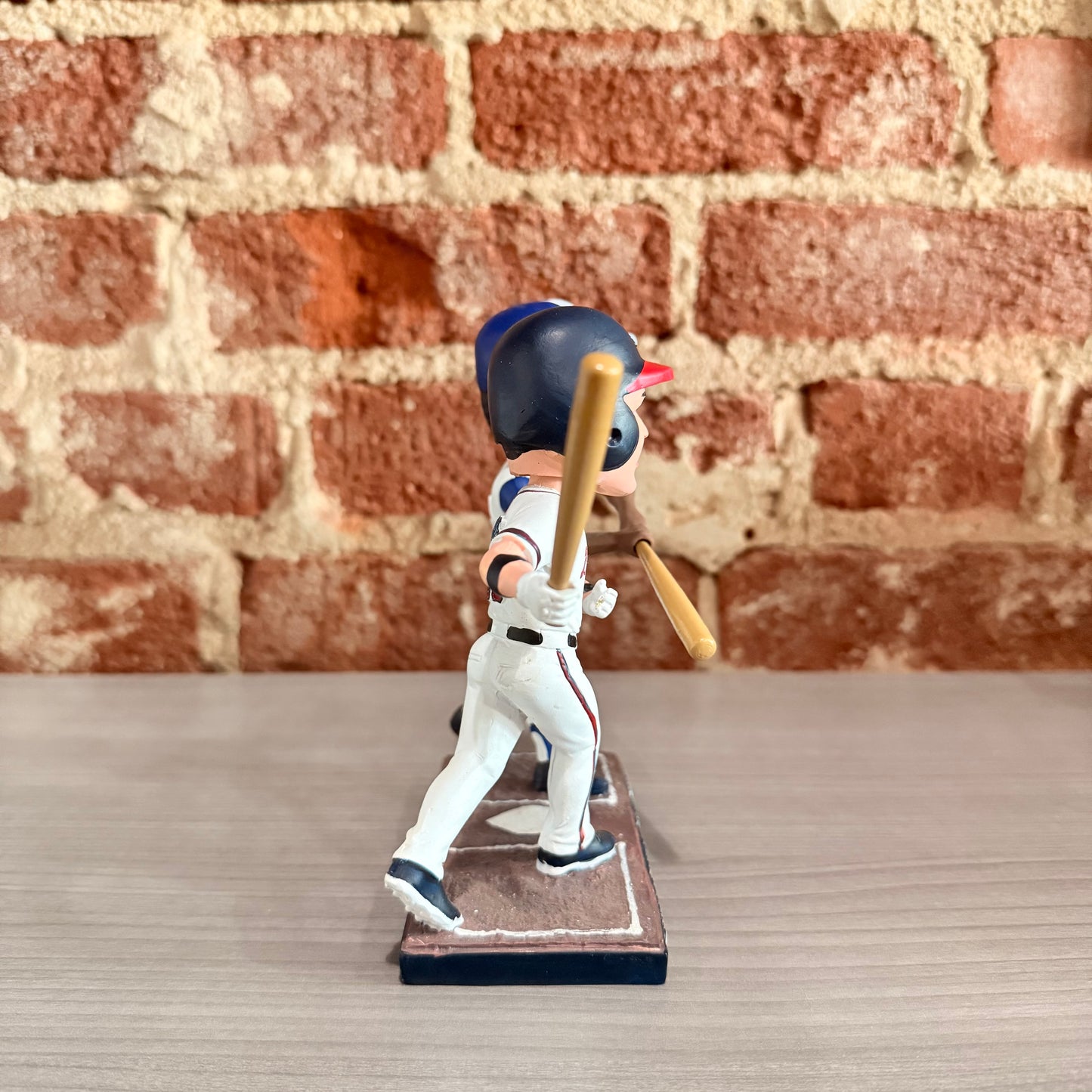 Chipper Jones & Hank Aaron Atlanta Braves A-List Goats Bobblehead