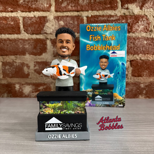 Ozzie Albies Fish Tank Bobblehead 7/12/25