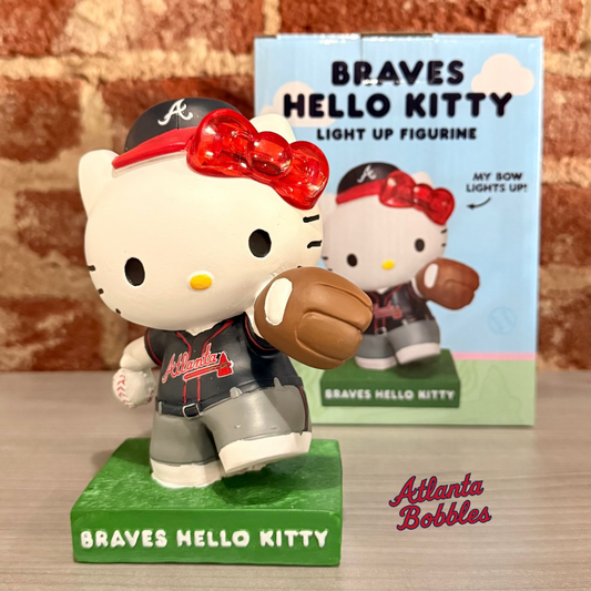 Hello Kitty Atlanta Braves Figurine 4/10/25