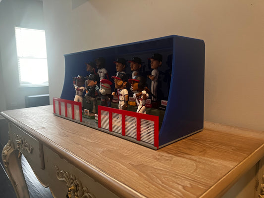 24” Acrylic Bobblehead Dugout Display