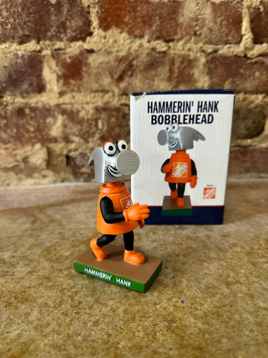 Atlanta Braves Home Depot Tool Race Hammerin’ Hank Mini Bobblehead 7/2/23