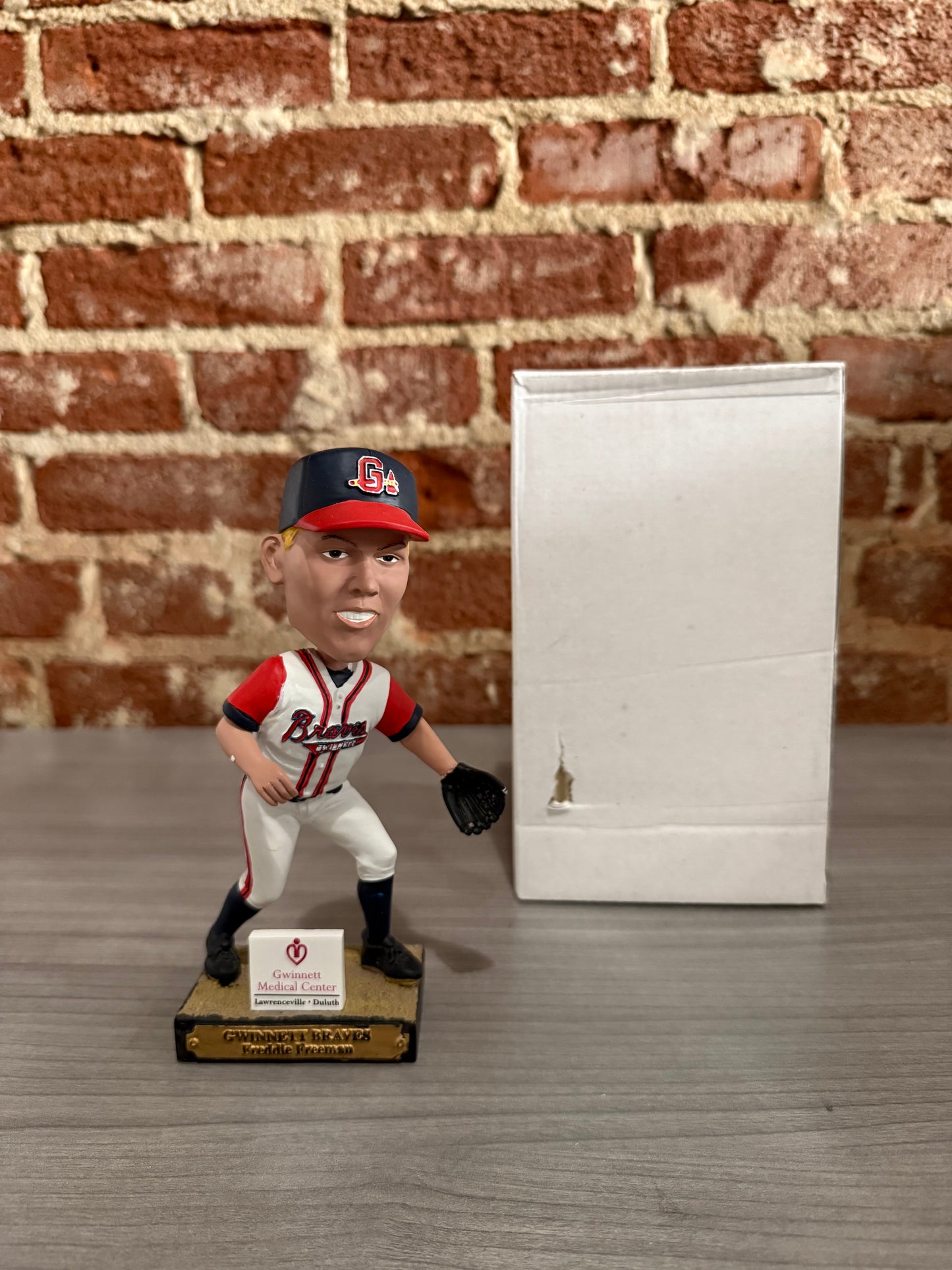 Freddie Freeman Fielding Bobblehead Gwinnett Braves