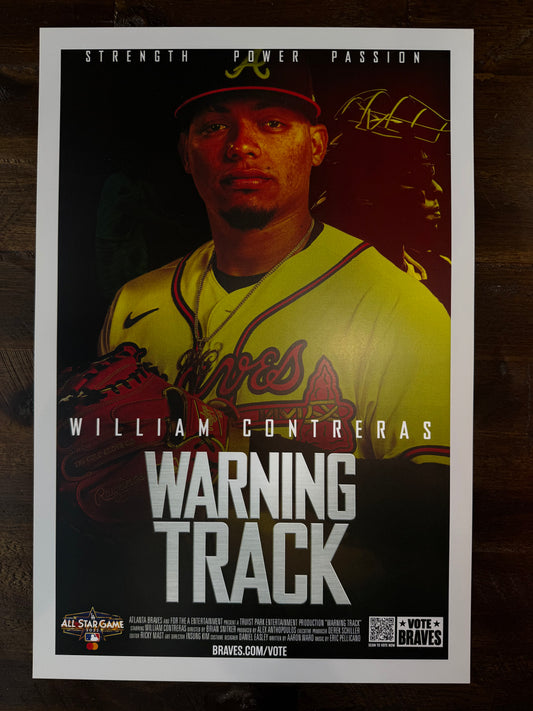 William Contreras 2022 Allstar Poster 1 (12”x18”)