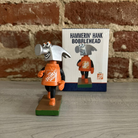 Atlanta Braves Home Depot Tool Race Hammerin’ Hank Mini Bobblehead 7/2/23