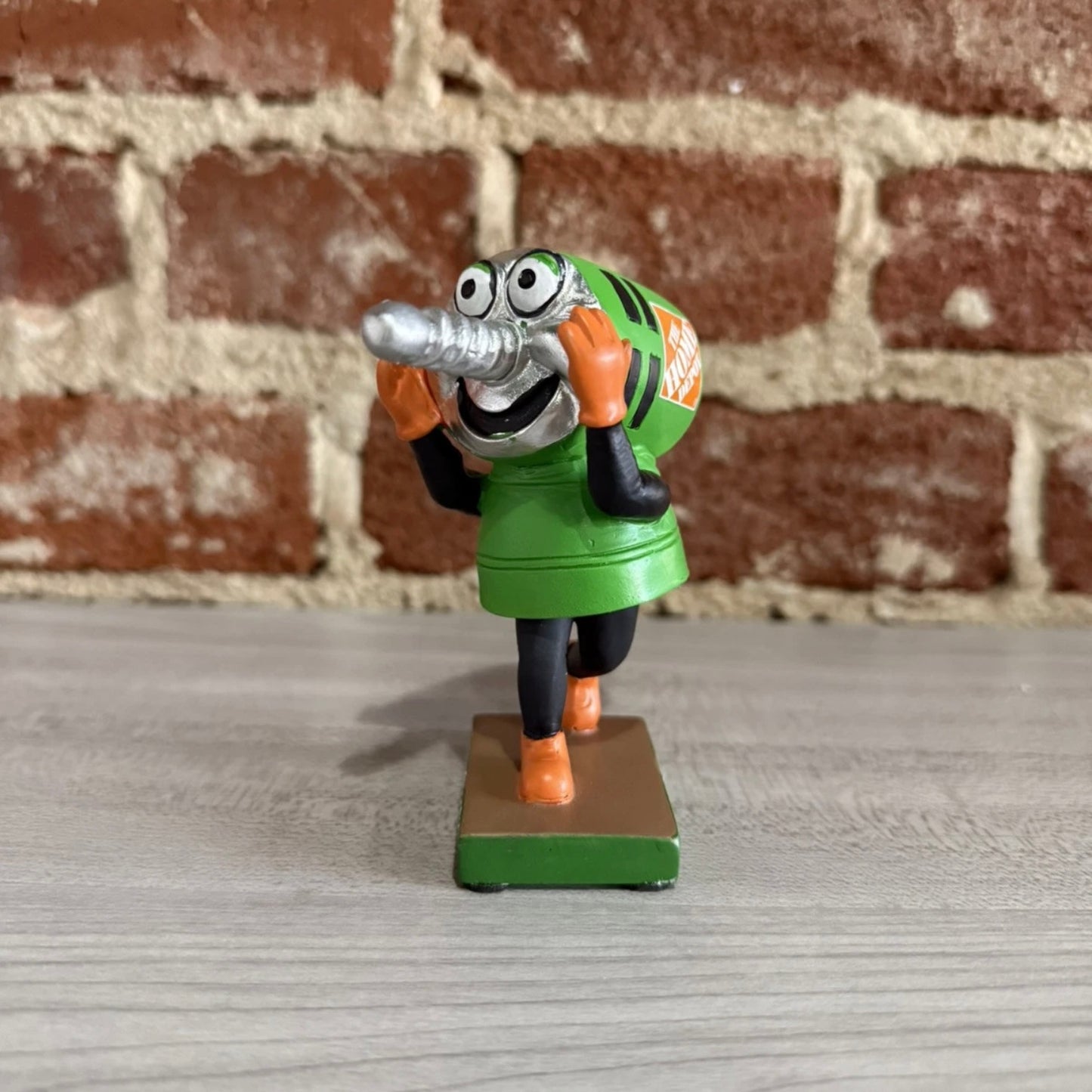 Atlanta Braves Home Depot Tool Race Two Bit the Drill Mini Bobblehead 7/30/23