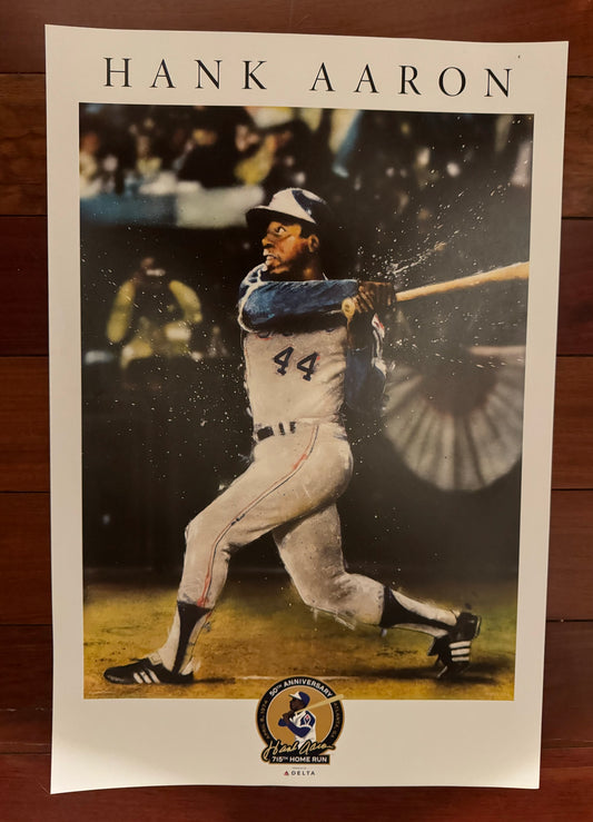 Hank Aaron 755 Poster (12”x18”)