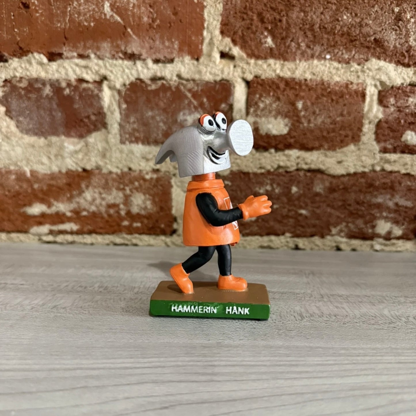 Atlanta Braves Home Depot Tool Race Hammerin’ Hank Mini Bobblehead 7/2/23