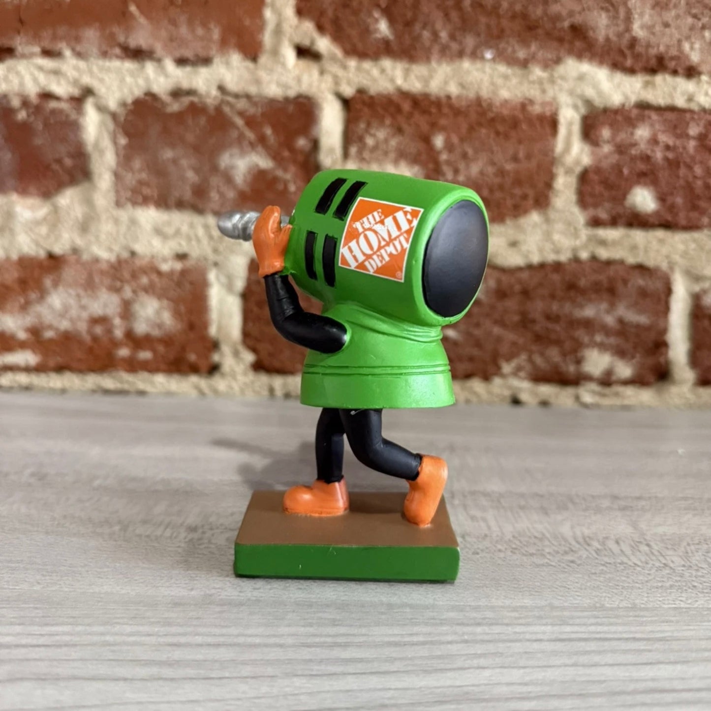Atlanta Braves Home Depot Tool Race Two Bit the Drill Mini Bobblehead 7/30/23