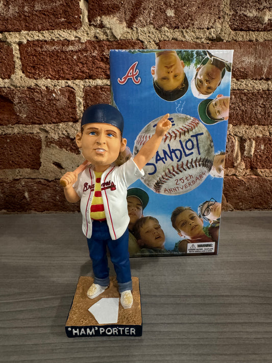 Ham Porter Sandlot Braves Bobblehead