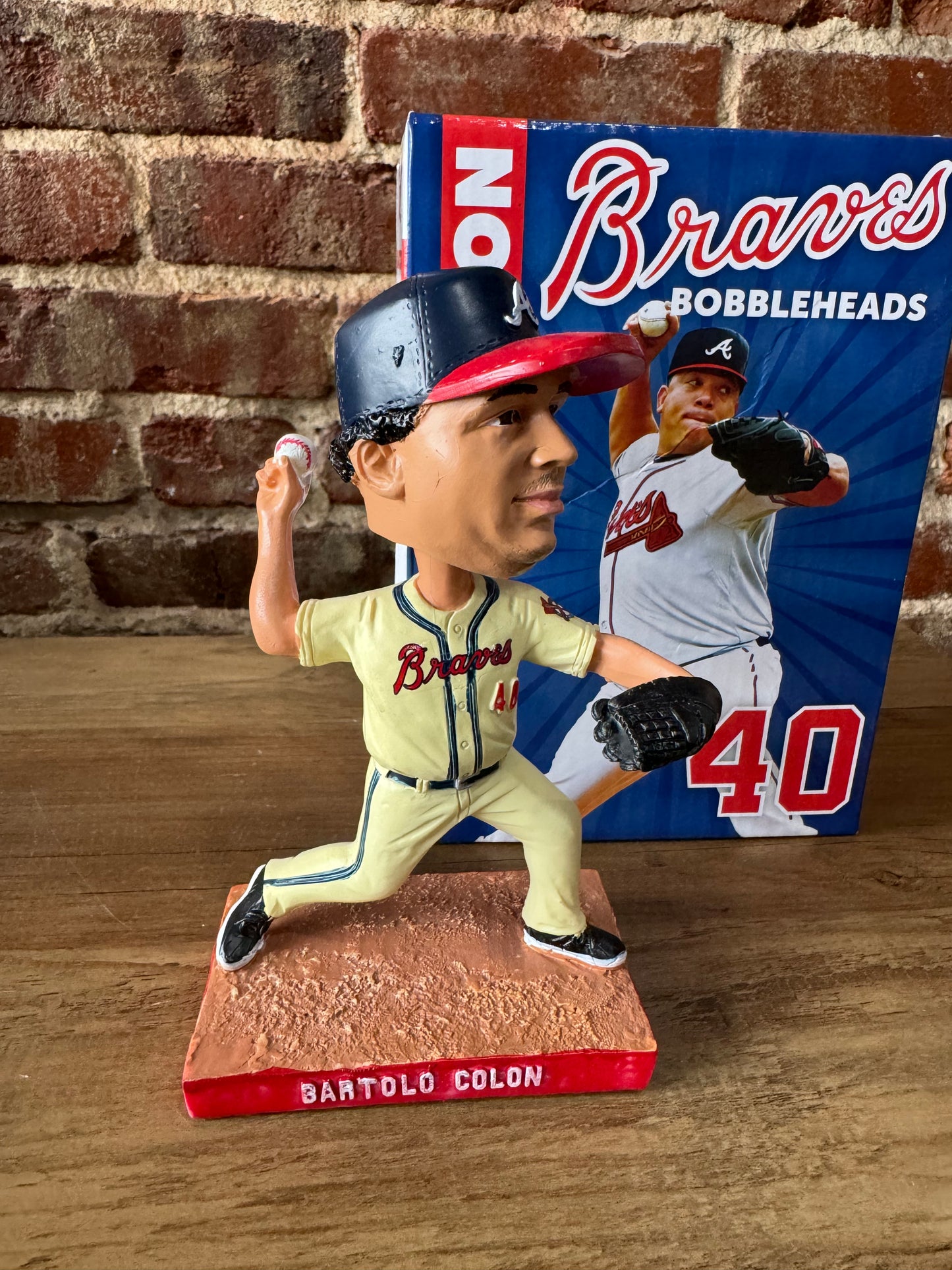 Bartolo Colon 2017 Atlanta Braves Bobblehead