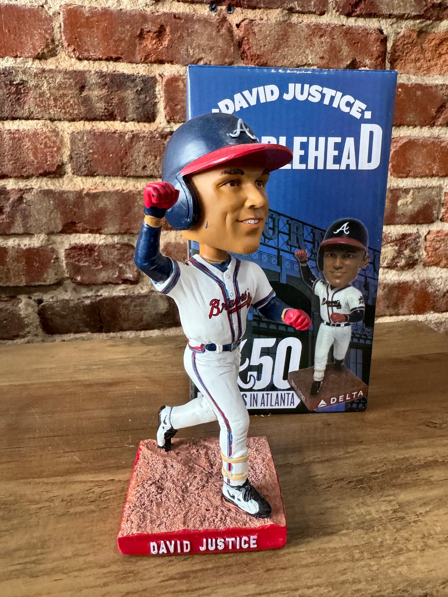 David Justice Atlanta Braves Bobblehead