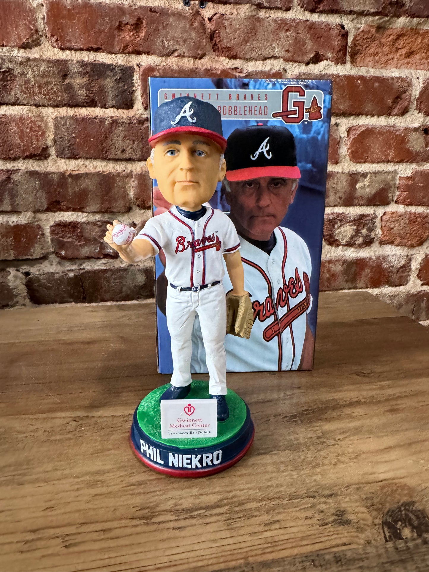 Phil Niekro Gwinnett Braves Bobblehead