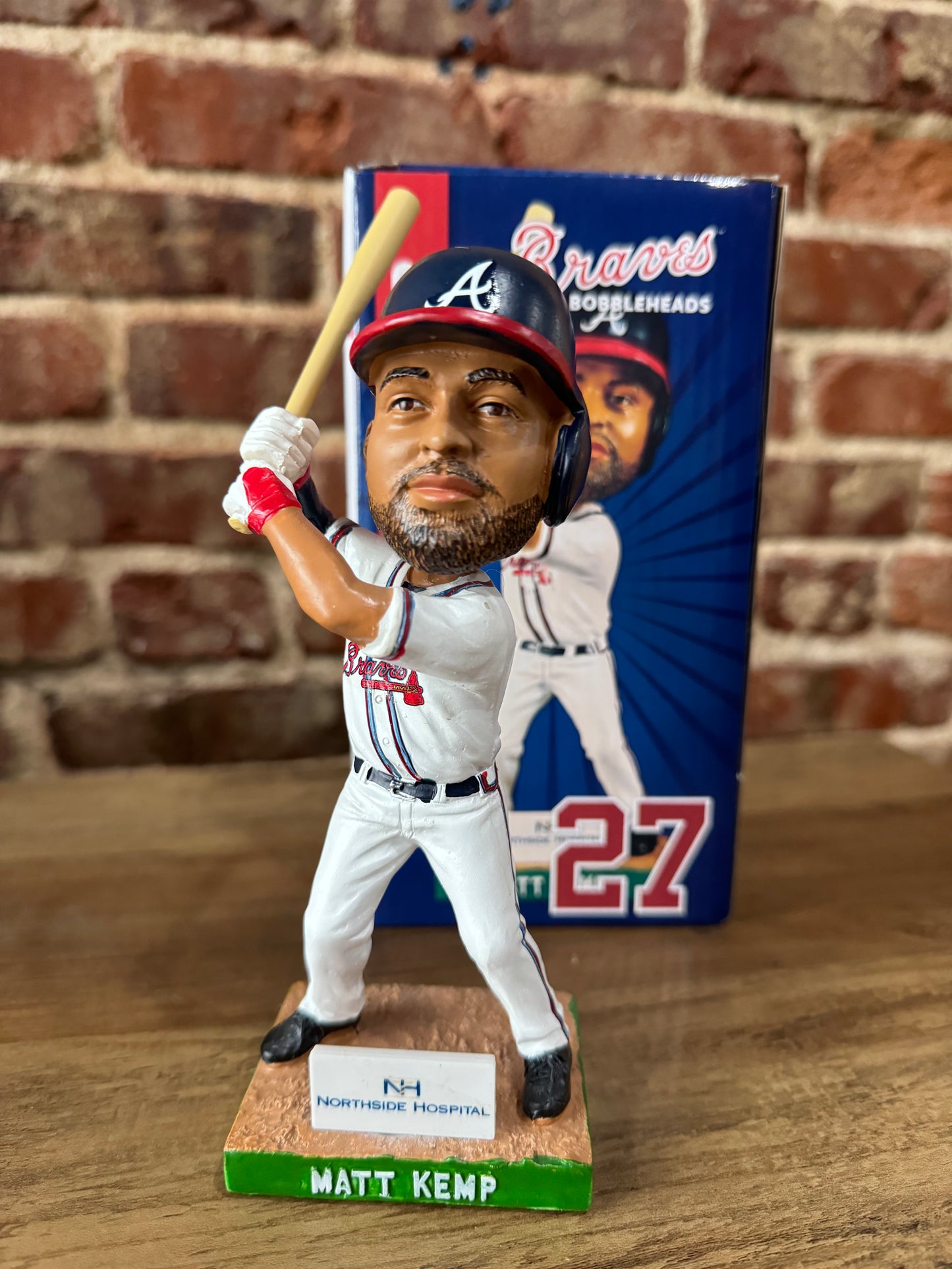 Matt Kemp Atlanta Braves Bobblehead