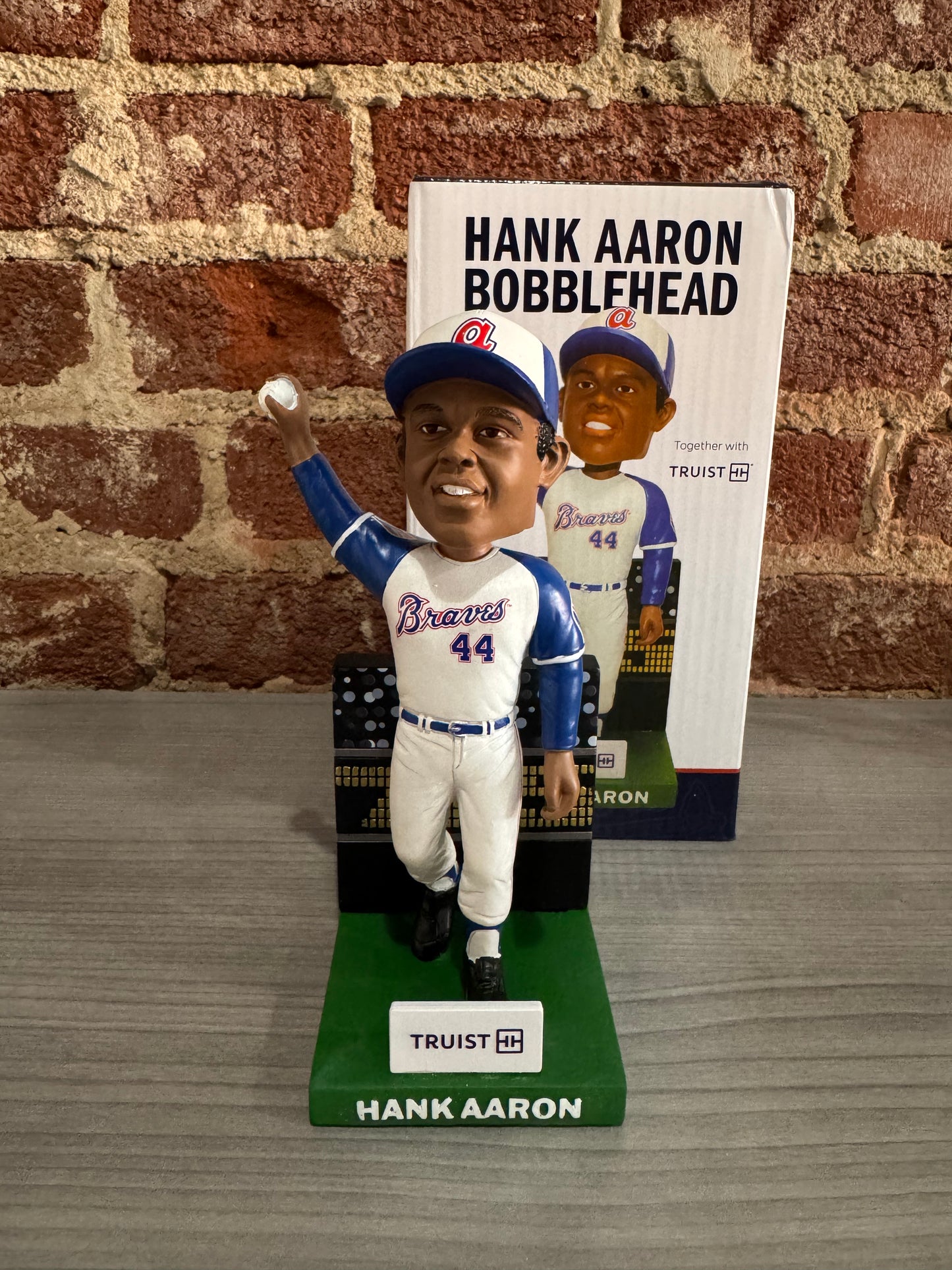 Hank Aaron '74 Home Run Record Bobblehead Giveaway 4/8/24