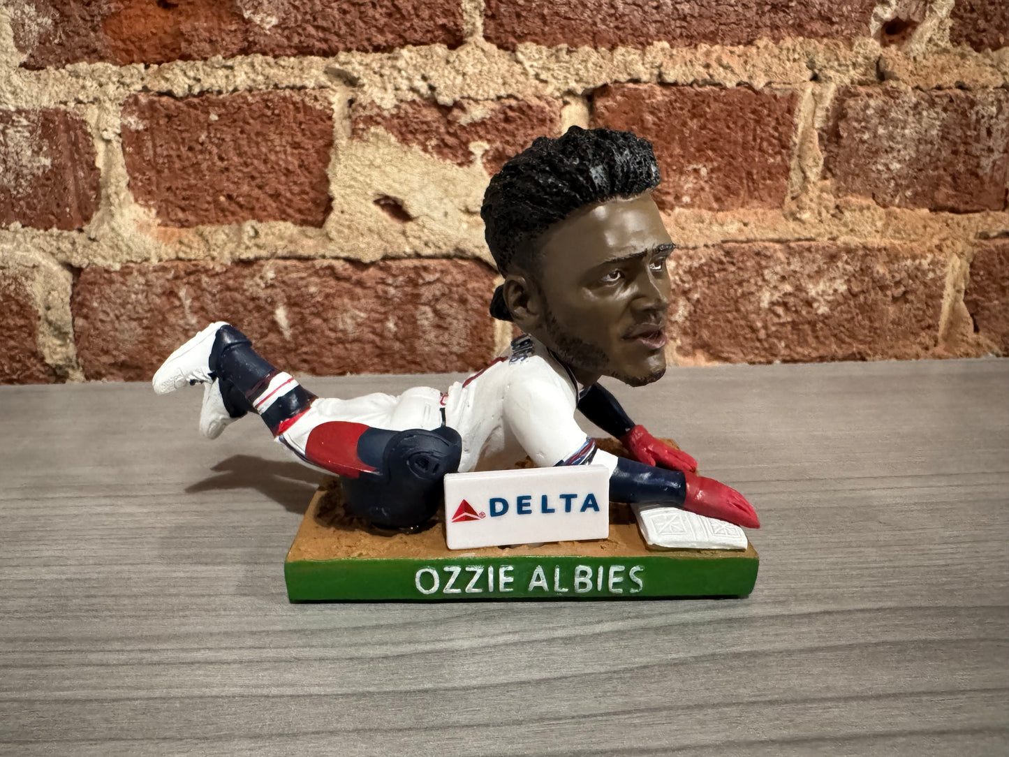 Ozzie Albies Slides Bobblehead